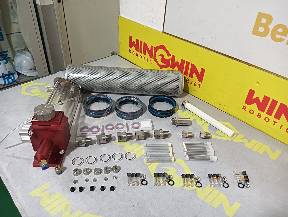 Precision Components for Waterjet Cutting Systems – Winwin Corporation